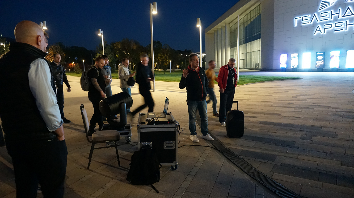 Команда "Музыкального мира" приняла участие в RoadShow и техническом туре на «Геленджик Арена»